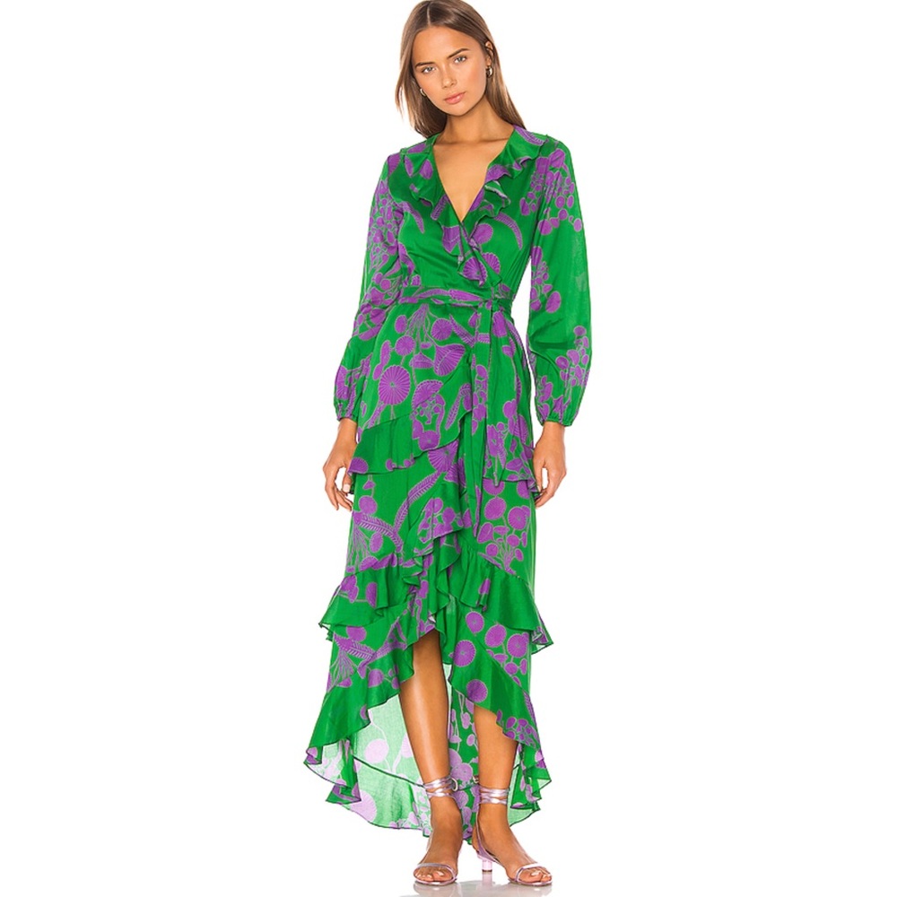 Cynthia Rowley Lanai Floral Ruffle Dress
